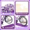 6-Piece Spring Lavender Tiered Tray Decor - Rustic Purple Wooden Signs & Farmhouse Table Centerpieces - Freestanding Botanical Block Set for Home, Kitchen & Shelf Decor